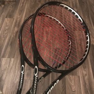 Prince O3 Black speedport racquets